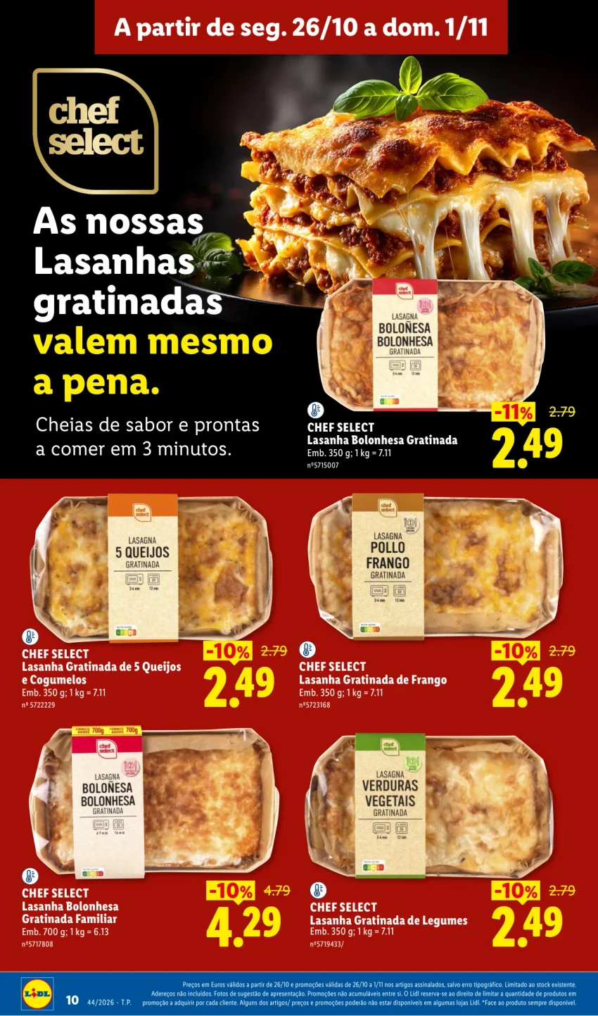 Página 10 do Folheto LiDL Promoções