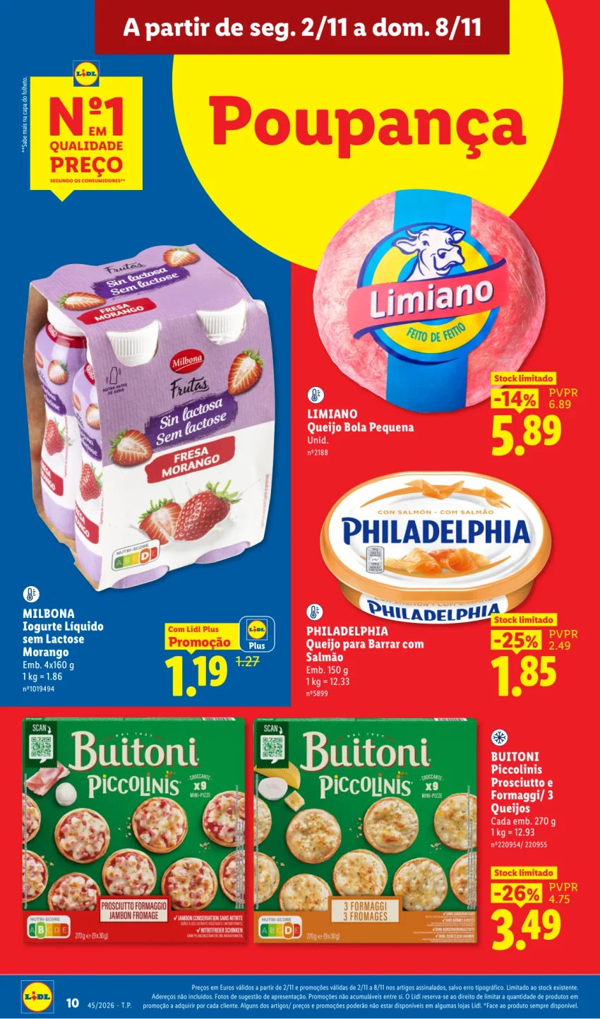 Página 10 do Folheto LiDL Promoções