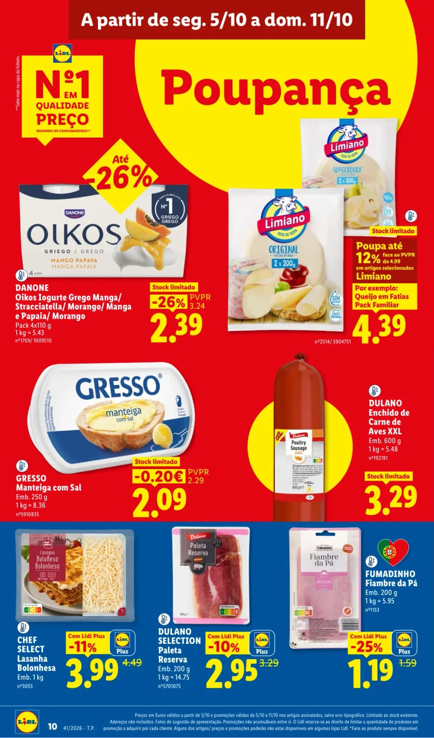Página 10 do Folheto LiDL Promoções