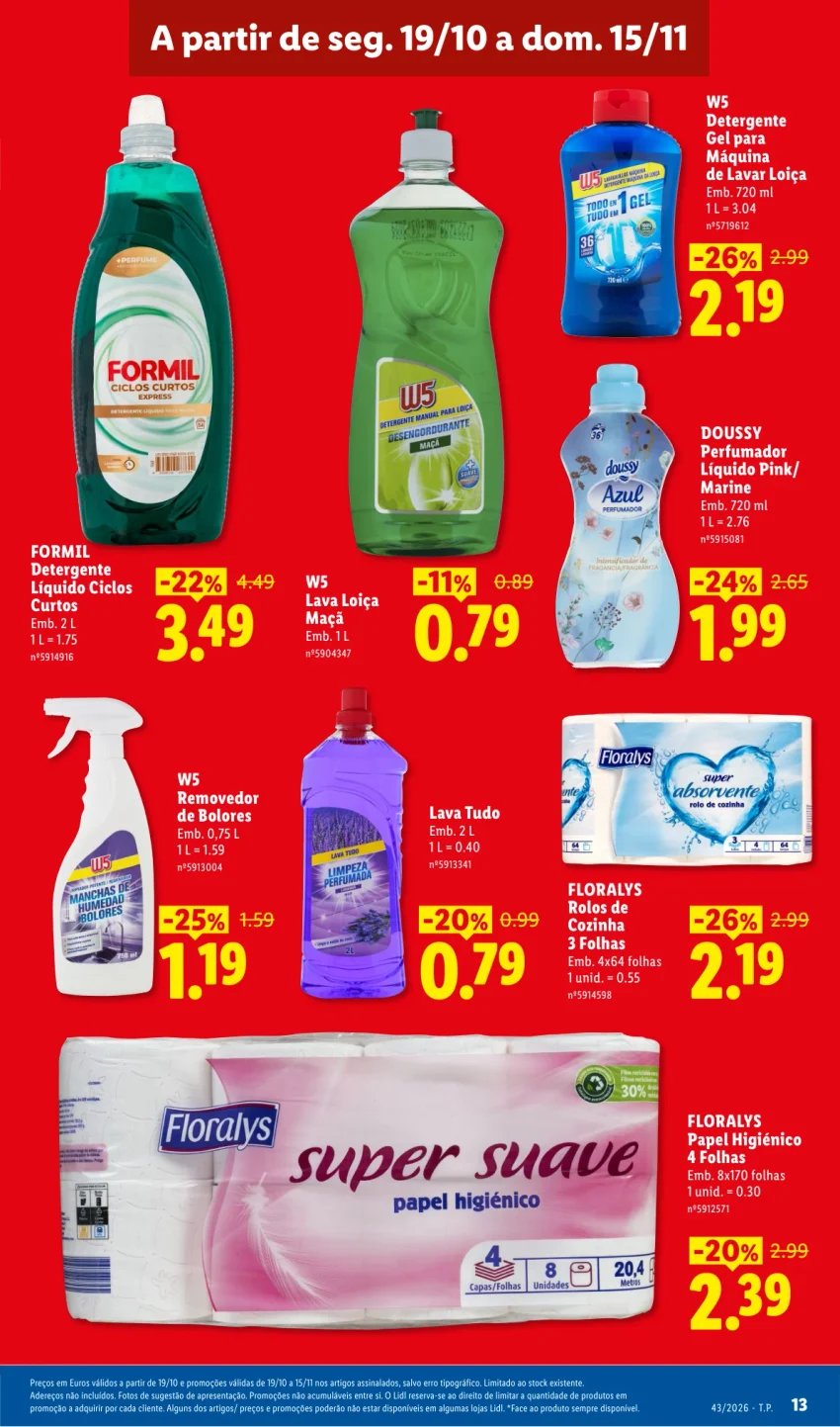 Página 13 do Folheto LiDL Promoções
