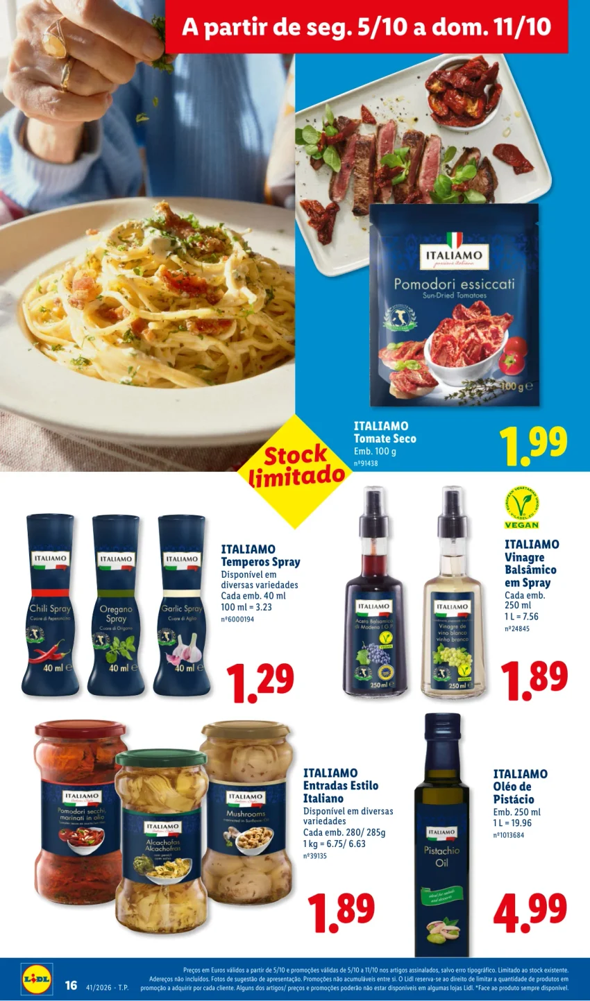 Página 16 do Folheto LiDL Promoções