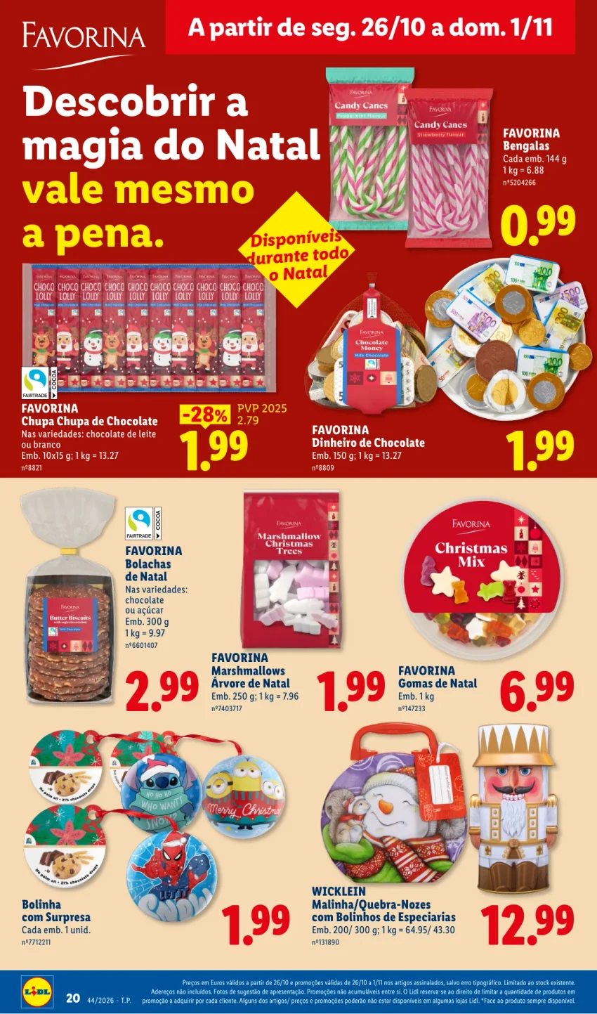 Página 20 do Folheto LiDL Promoções