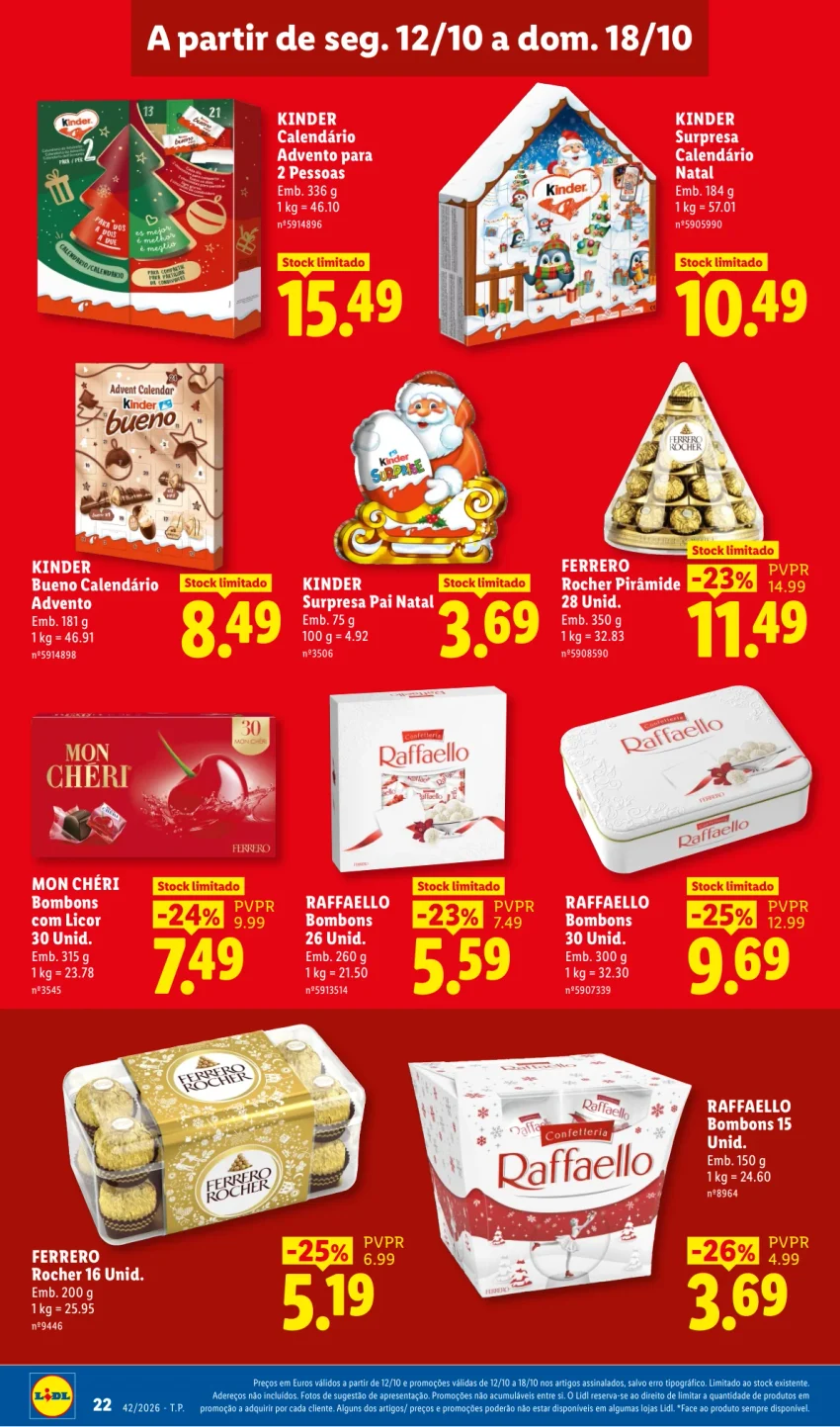 Página 22 do Folheto LiDL Promoções