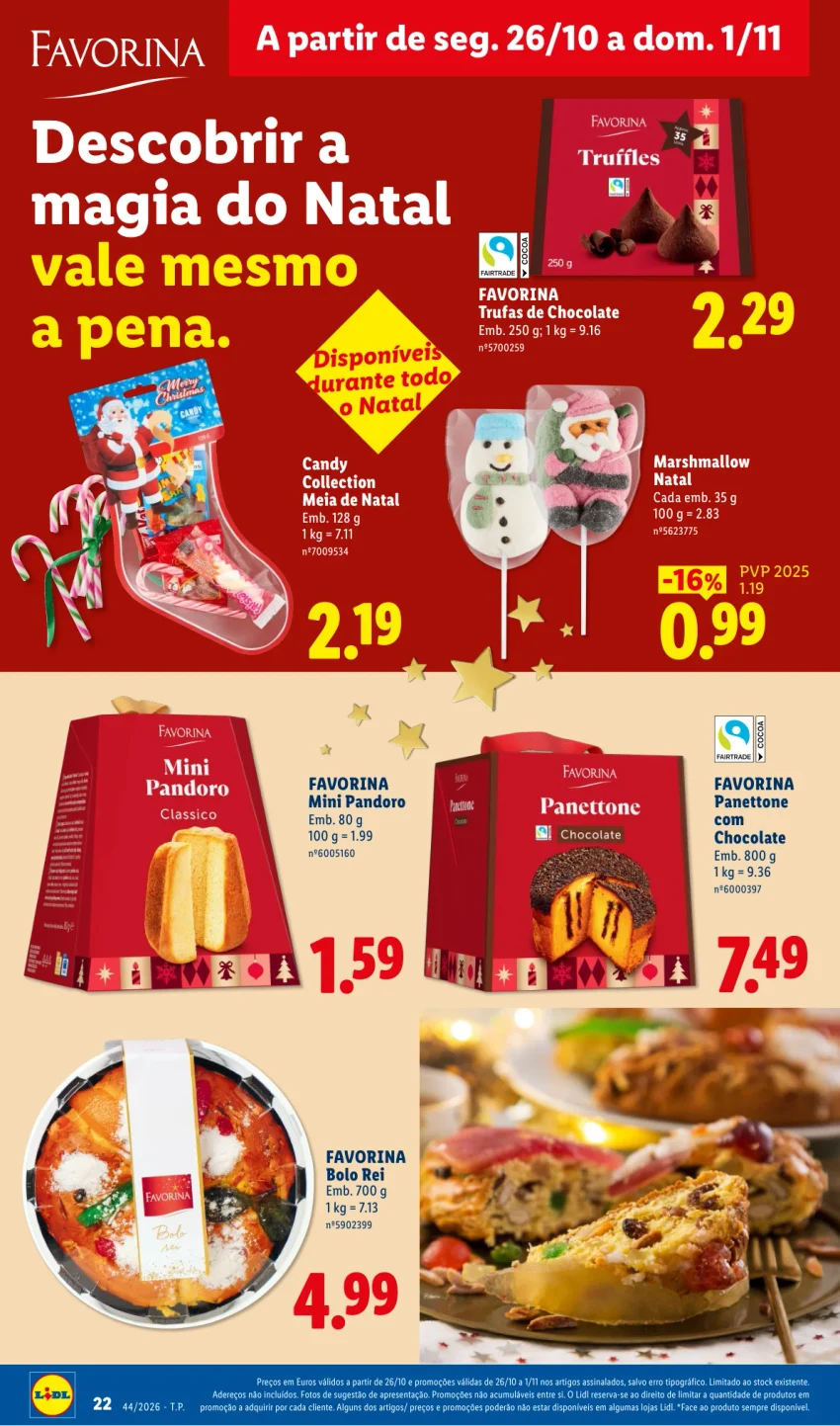 Página 22 do Folheto LiDL Promoções