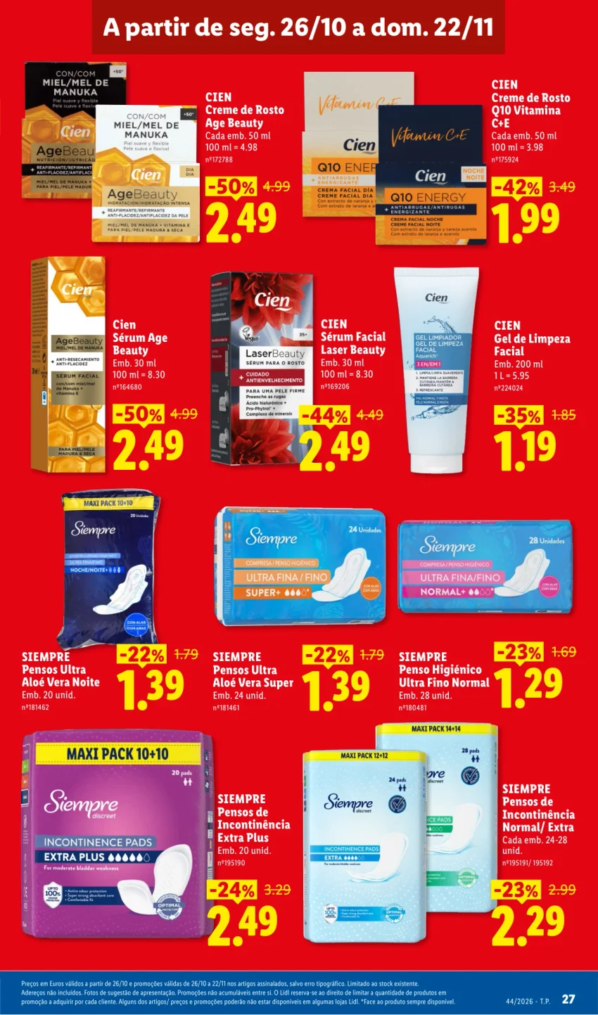 Página 27 do Folheto LiDL Promoções
