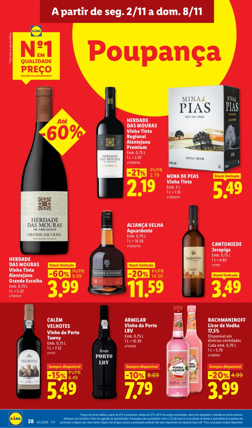 Página 28 do Folheto LiDL Promoções