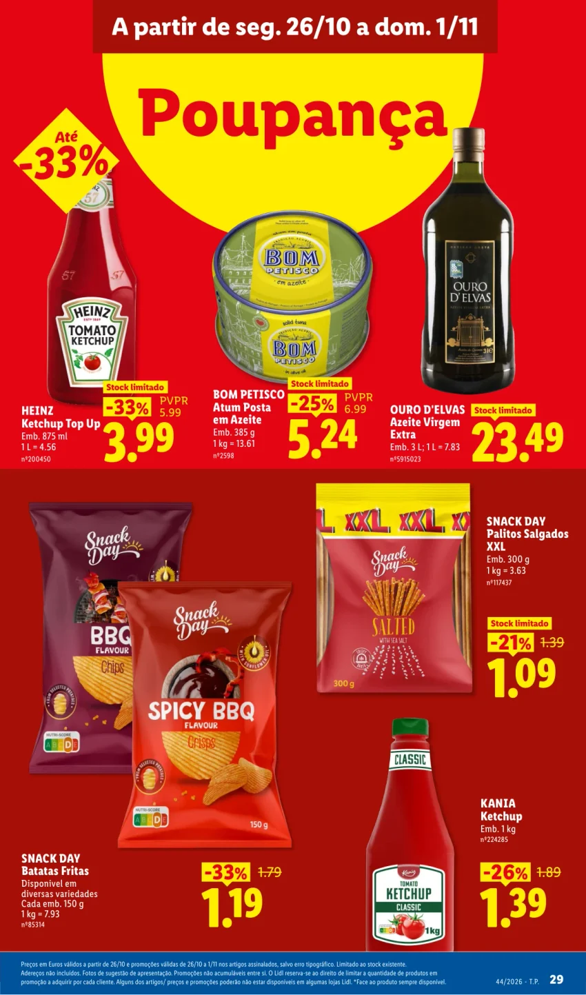 Página 29 do Folheto LiDL Promoções