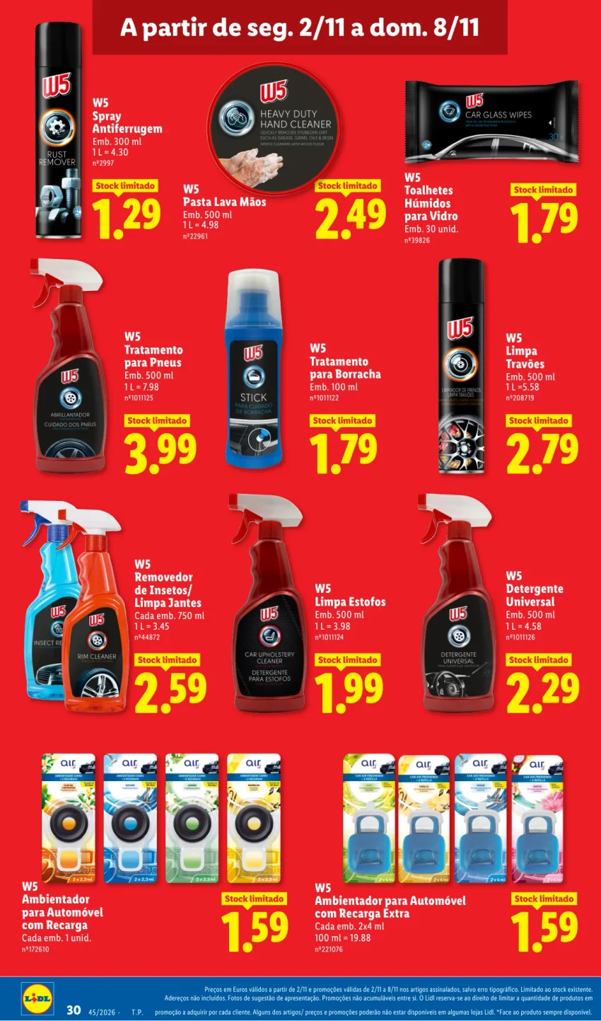 Página 30 do Folheto LiDL Promoções