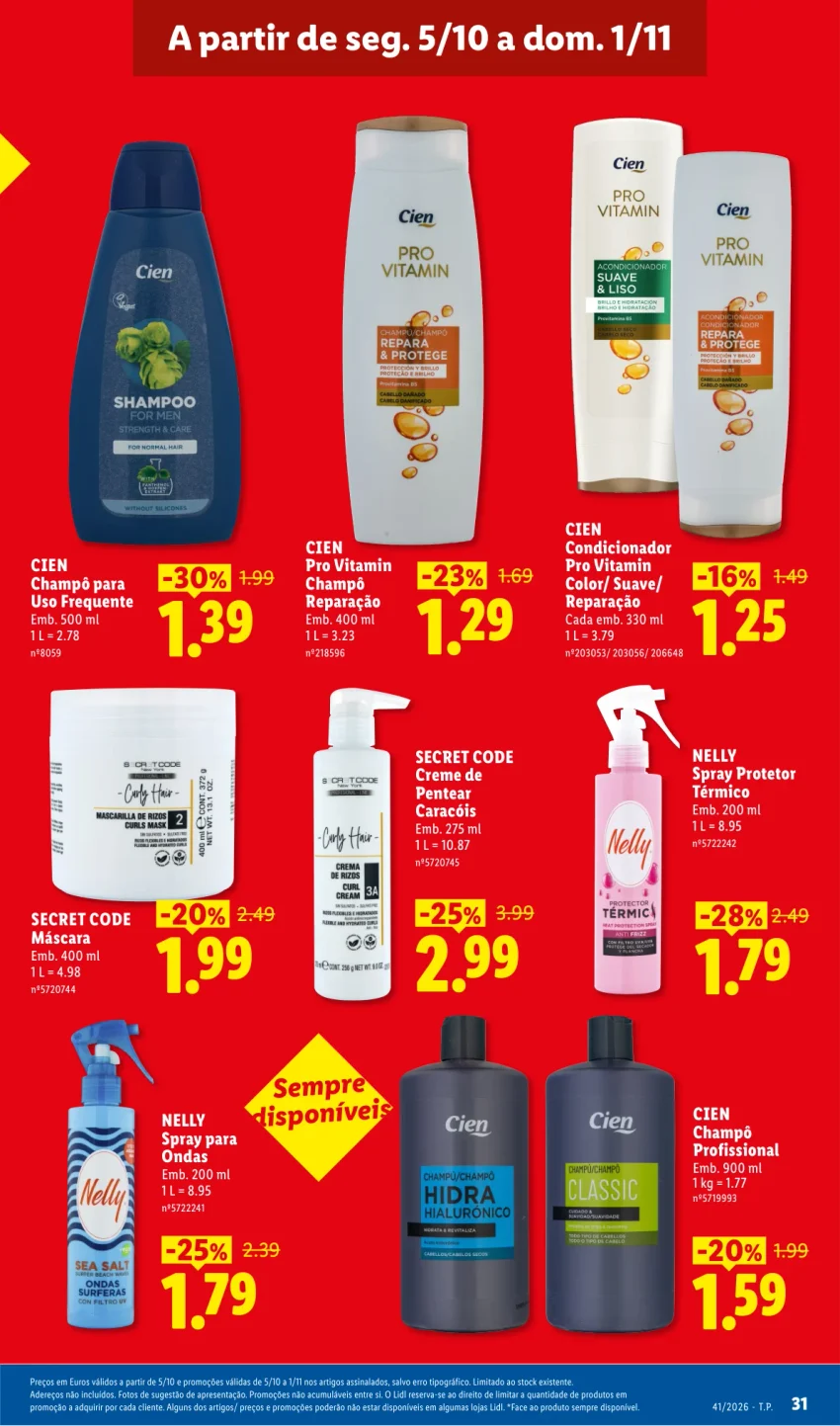 Página 31 do Folheto LiDL Promoções