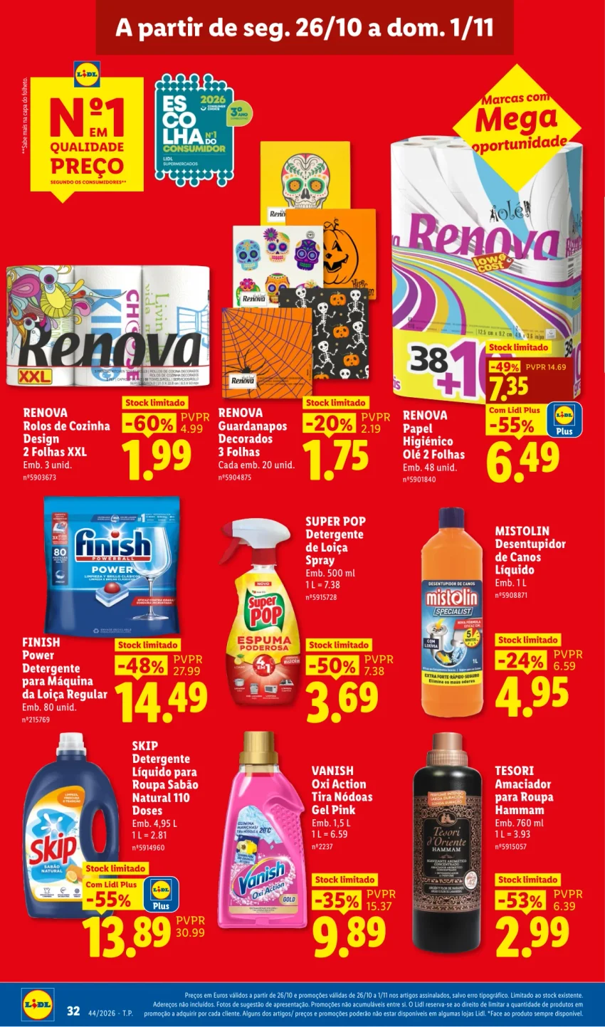 Página 32 do Folheto LiDL Promoções