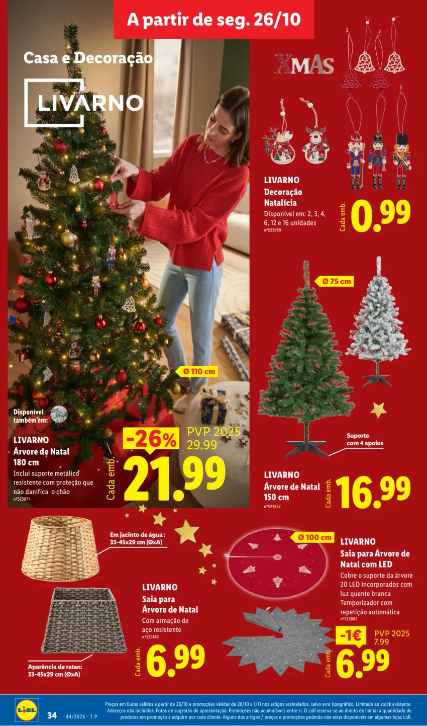 Página 34 do Folheto LiDL Promoções