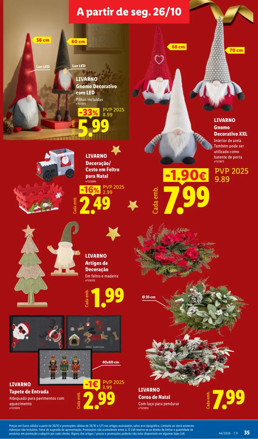 Página 35 do Folheto LiDL Promoções
