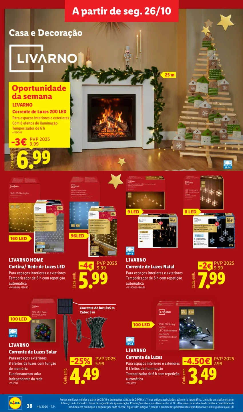 Página 38 do Folheto LiDL Promoções