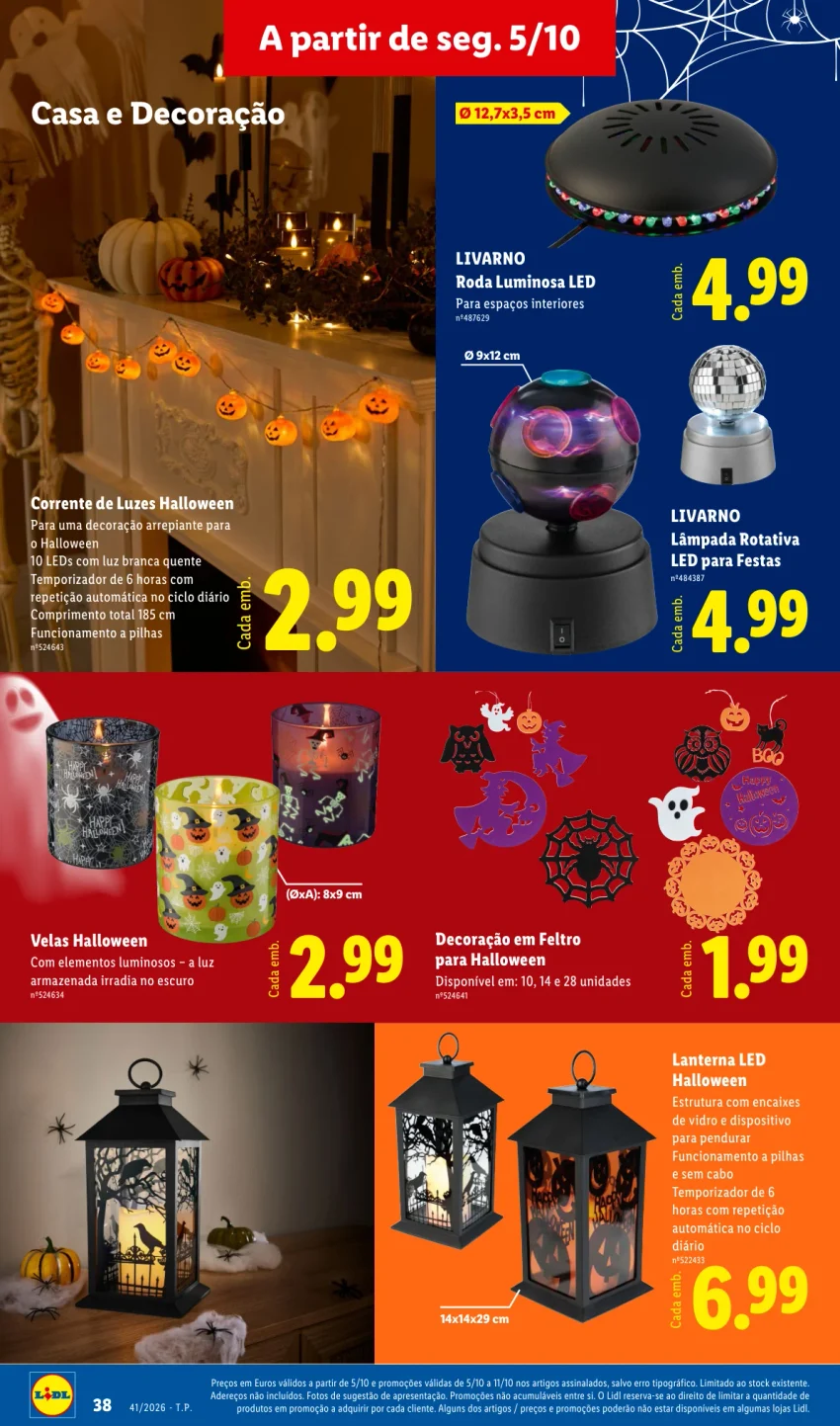 Página 38 do Folheto LiDL Promoções