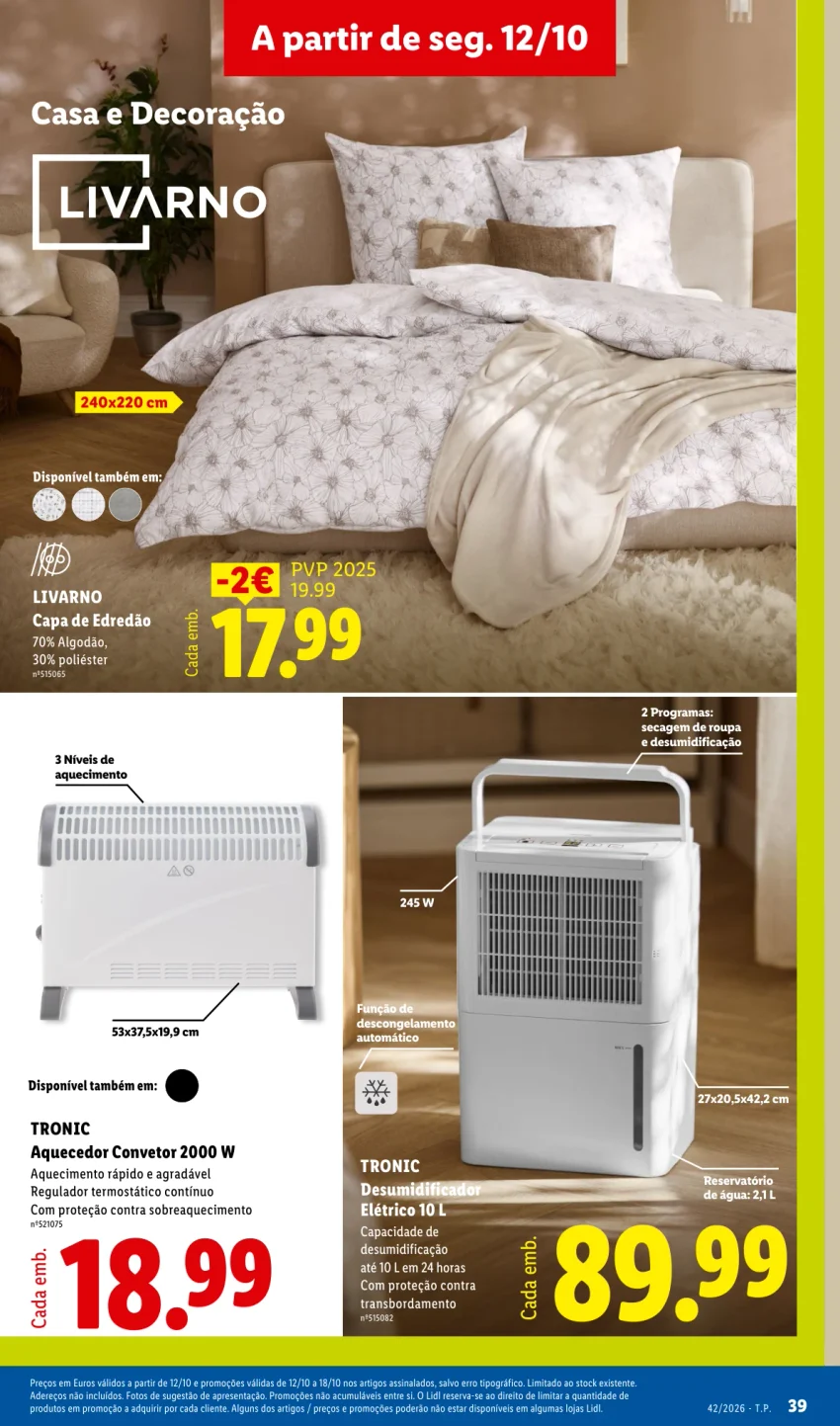 Página 39 do Folheto LiDL Promoções