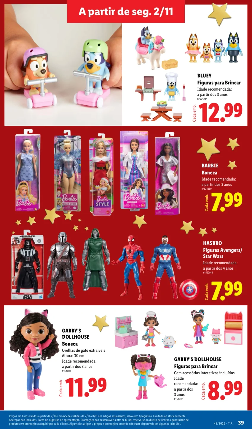 Página 39 do Folheto LiDL Promoções