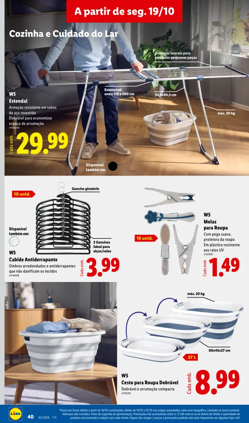 Página 40 do Folheto LiDL Promoções