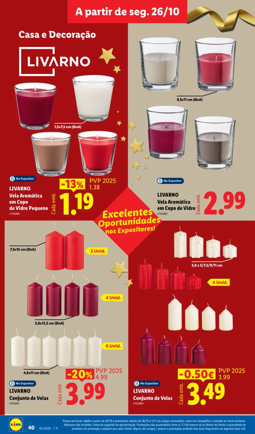 Página 40 do Folheto LiDL Promoções