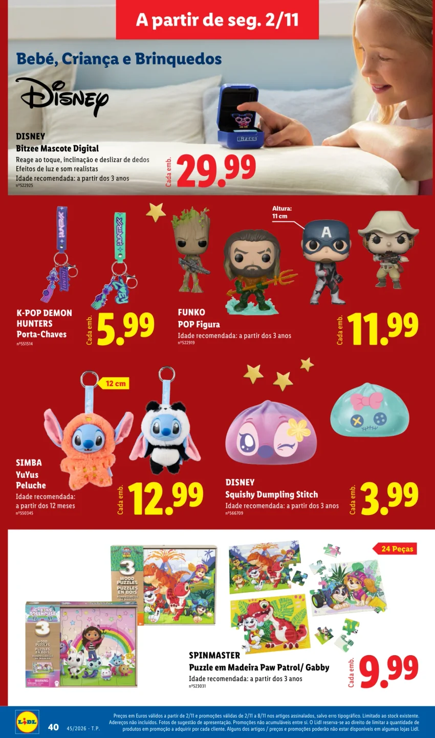 Página 40 do Folheto LiDL Promoções