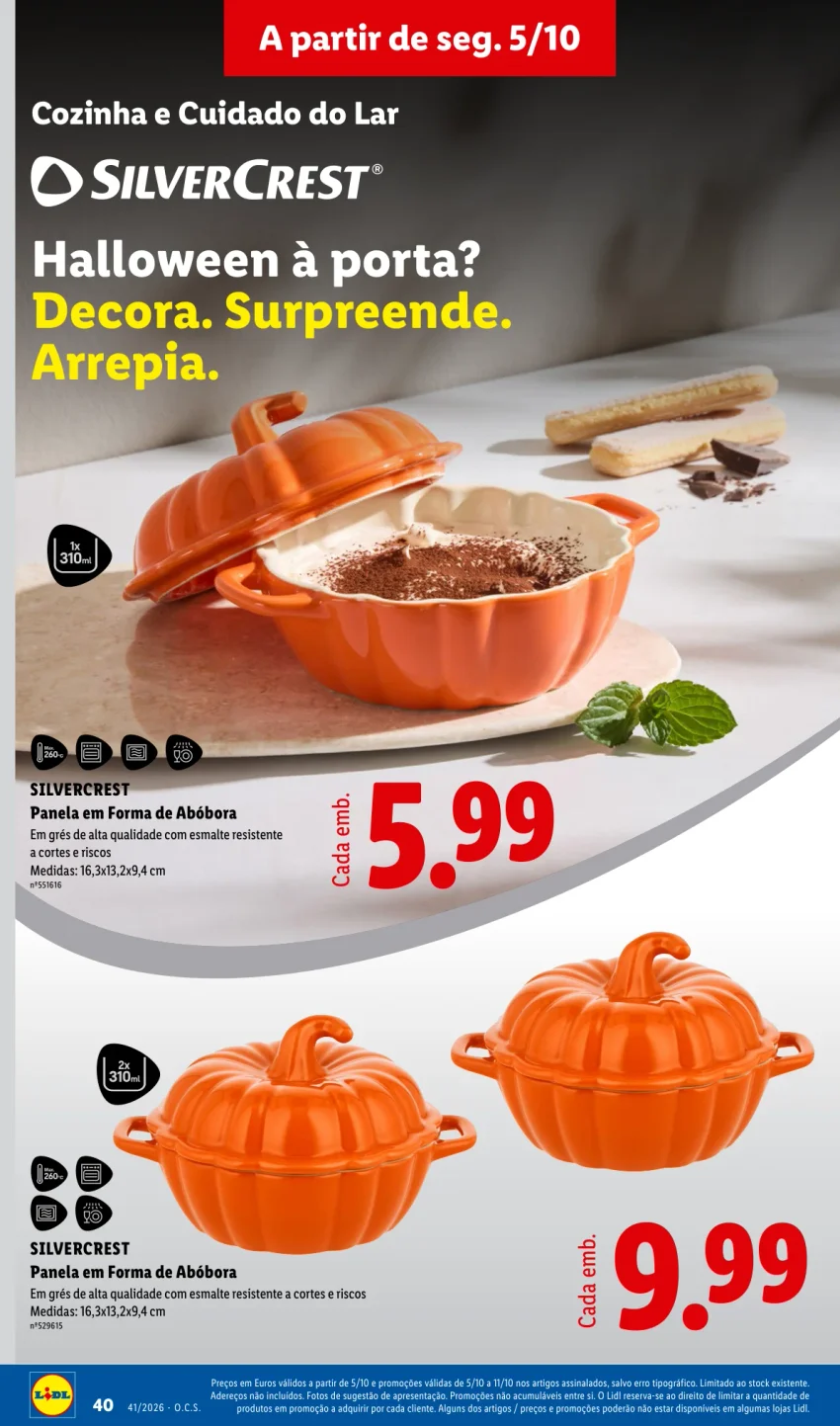 Página 40 do Folheto LiDL Promoções