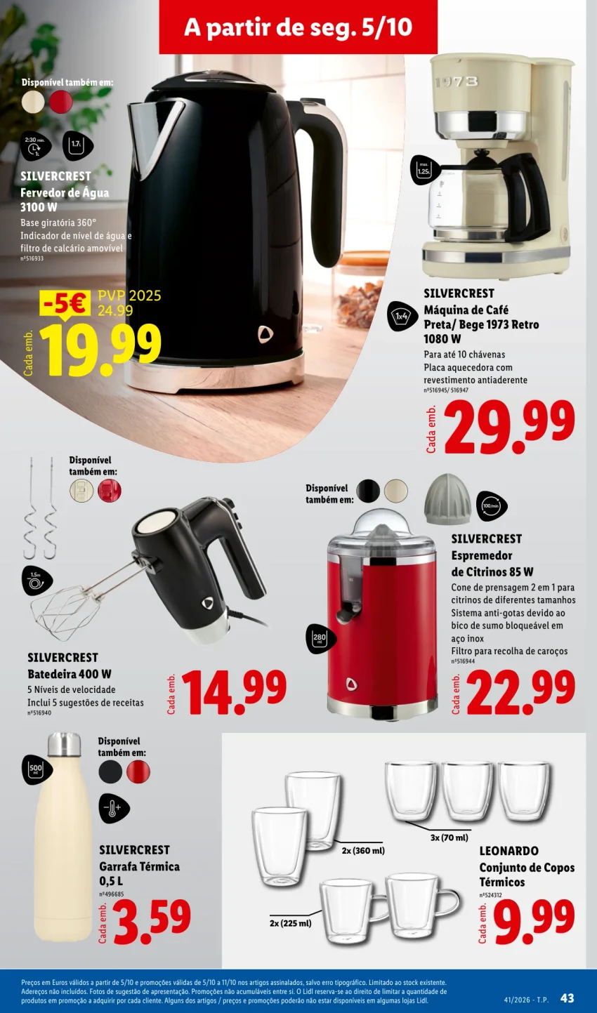 Página 43 do Folheto LiDL Promoções