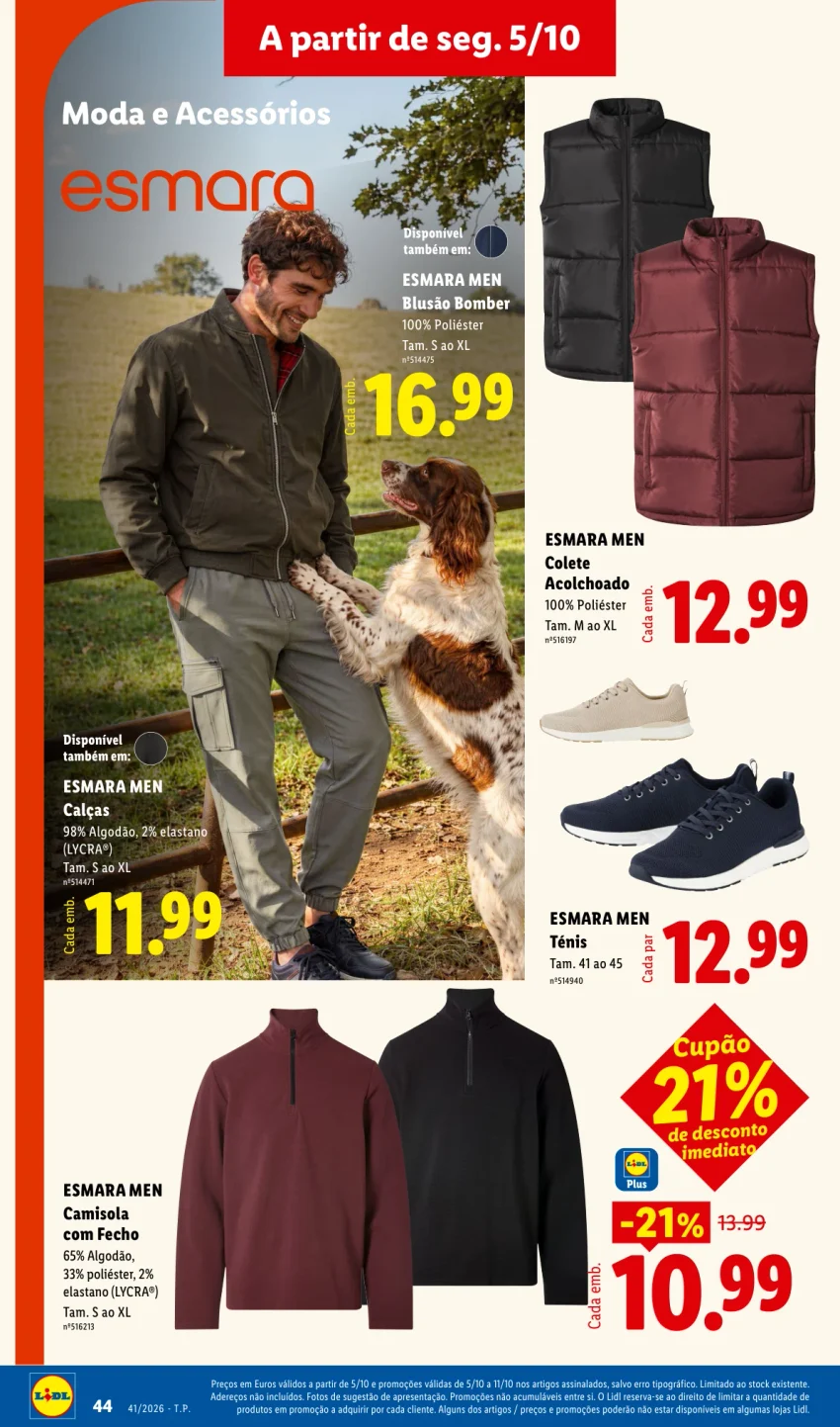 Página 44 do Folheto LiDL Promoções