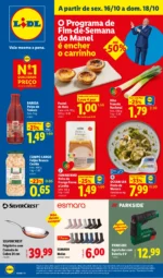 Folheto Lidl Promoções fim de semana (16 a 18 de outubro)