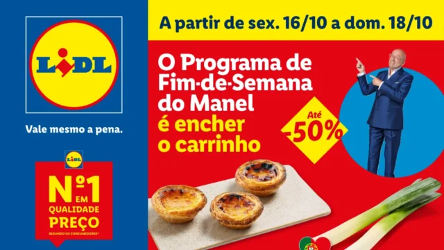 Folheto Lidl Promoções fim de semana (16 a 18 de outubro)