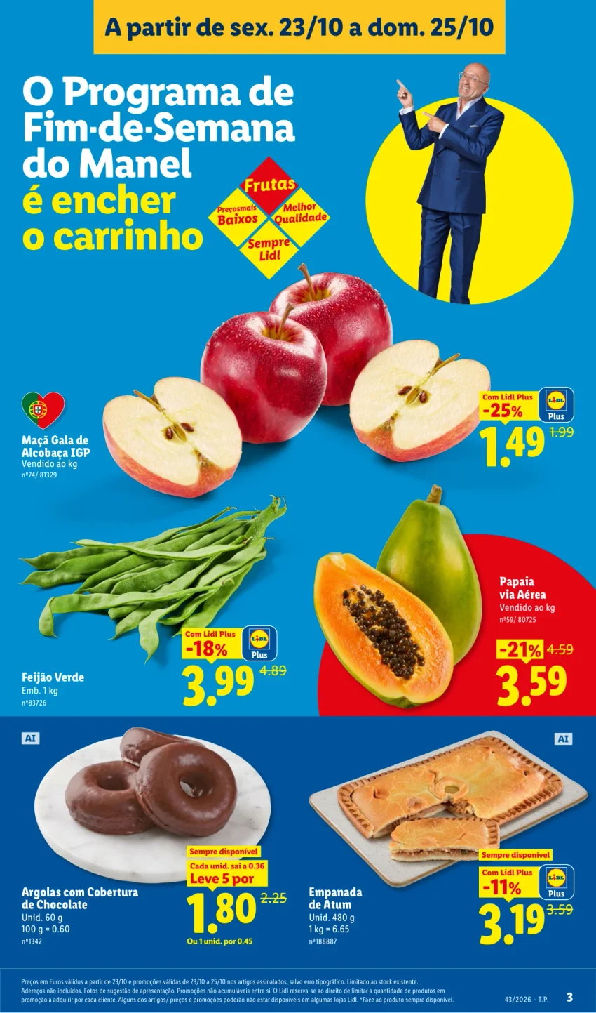 Página 3 do Folheto LiDL Promoções Fim De Semana