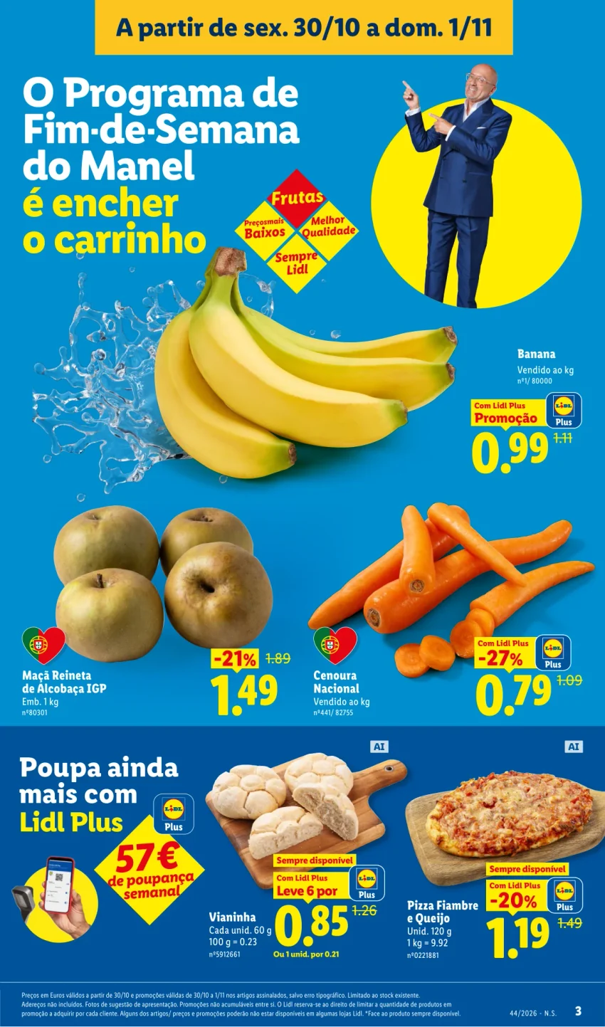 Página 3 do Folheto LiDL Promoções Fim De Semana