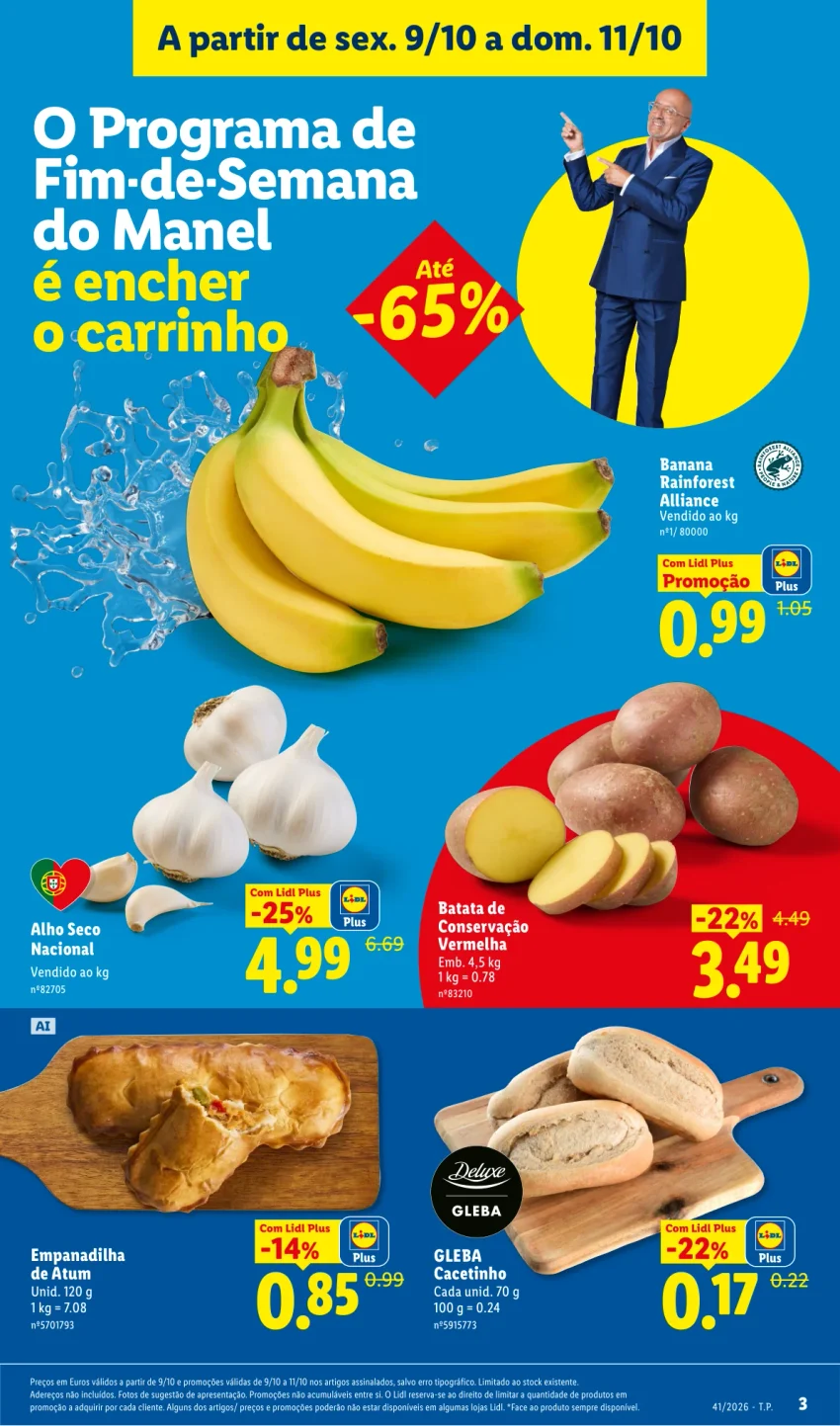 Página 3 do Folheto LiDL Promoções Fim De Semana