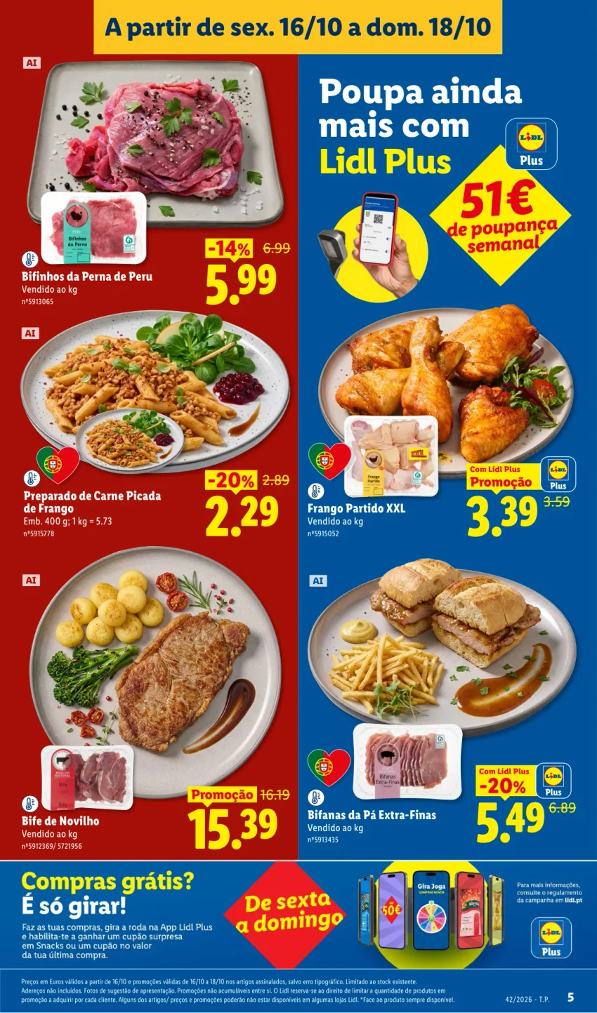 Página 5 do Folheto LiDL Promoções Fim De Semana