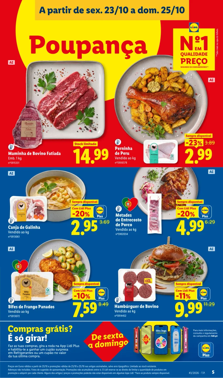 Página 5 do Folheto LiDL Promoções Fim De Semana