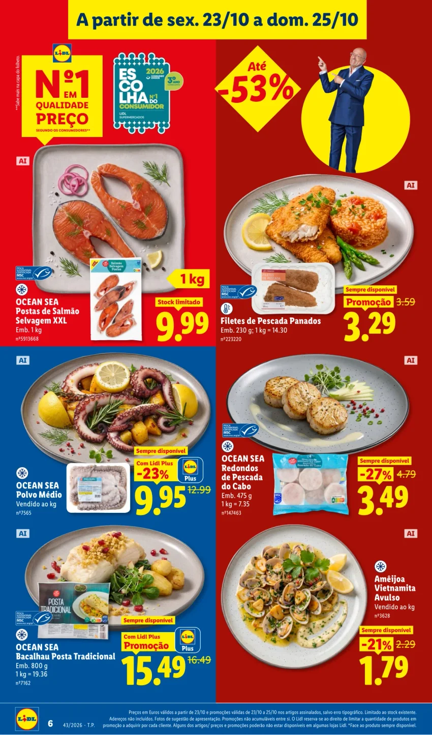 Página 6 do Folheto LiDL Promoções Fim De Semana