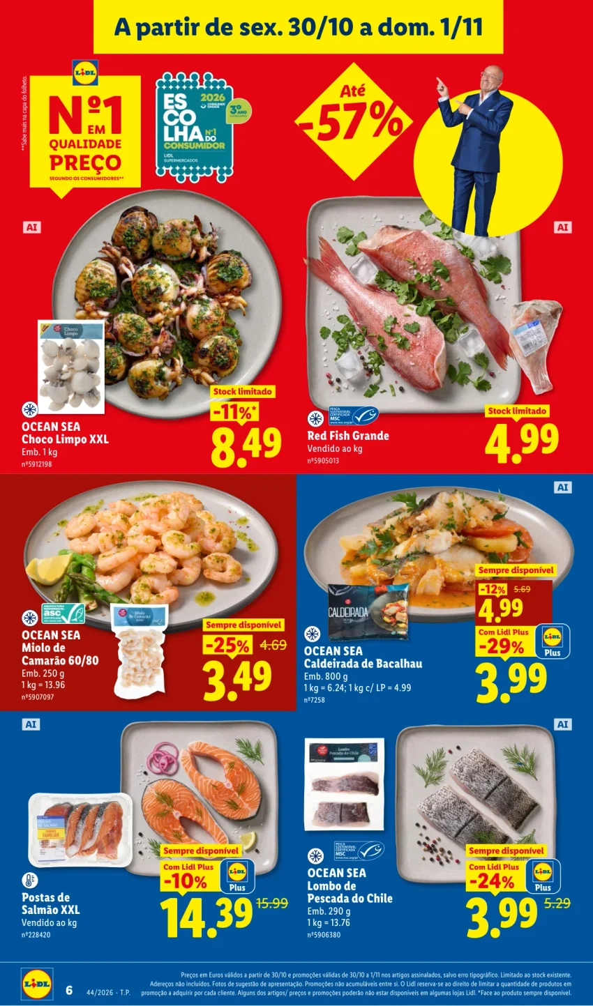 Página 6 do Folheto LiDL Promoções Fim De Semana