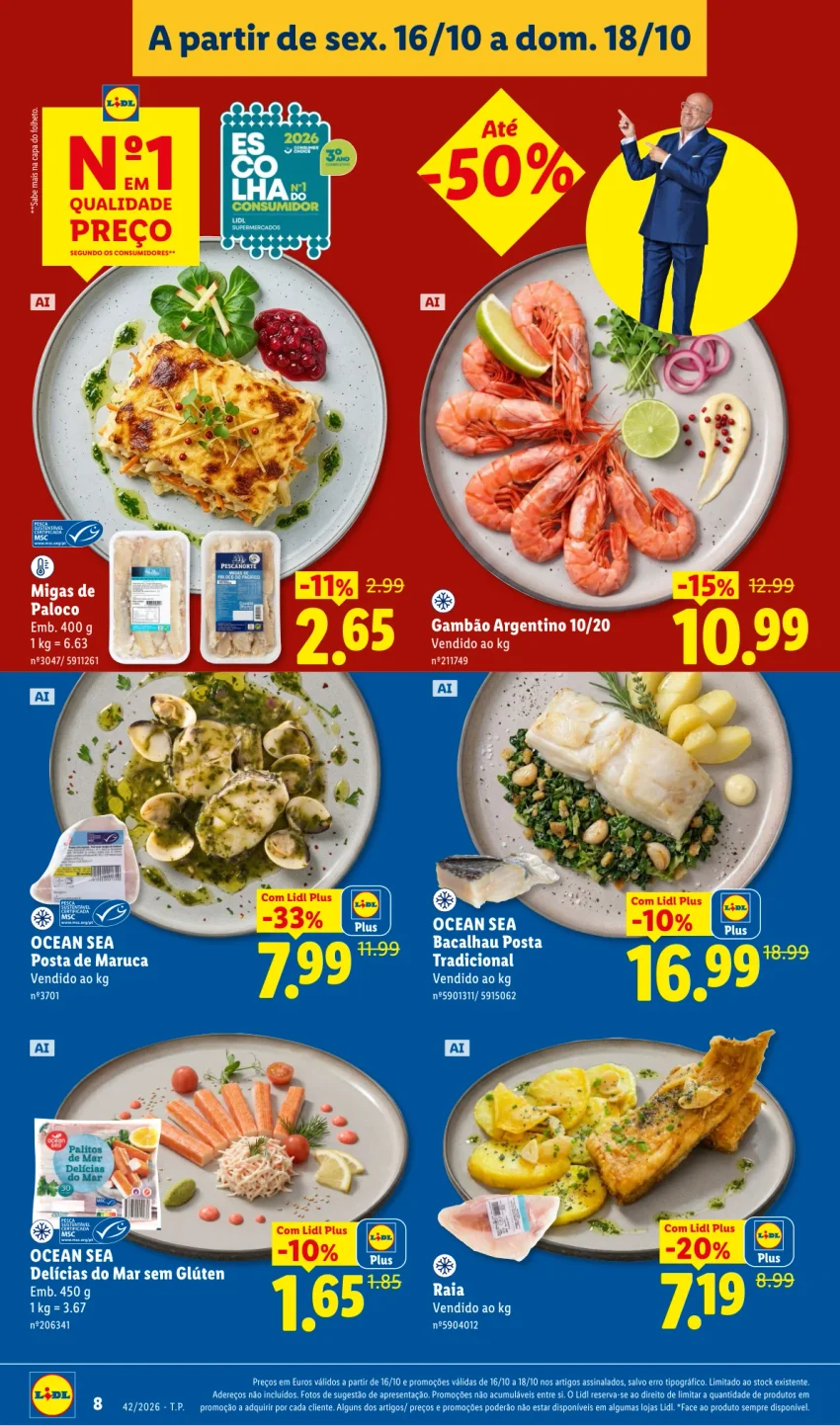 Página 8 do Folheto LiDL Promoções Fim De Semana