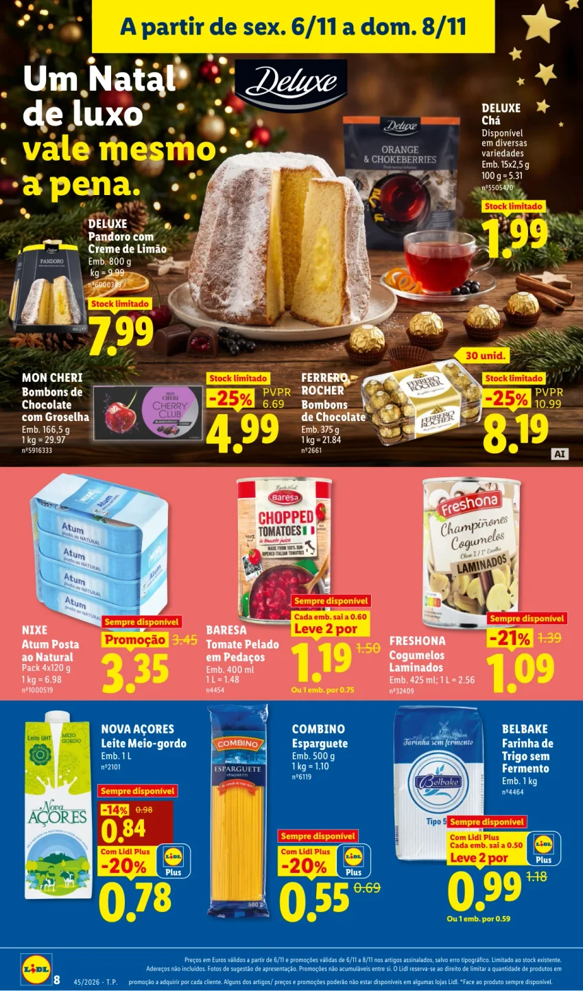 Página 8 do Folheto LiDL Promoções Fim De Semana