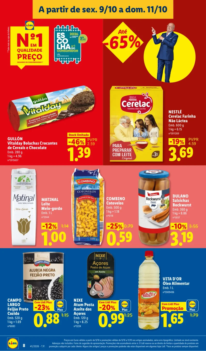 Página 8 do Folheto LiDL Promoções Fim De Semana