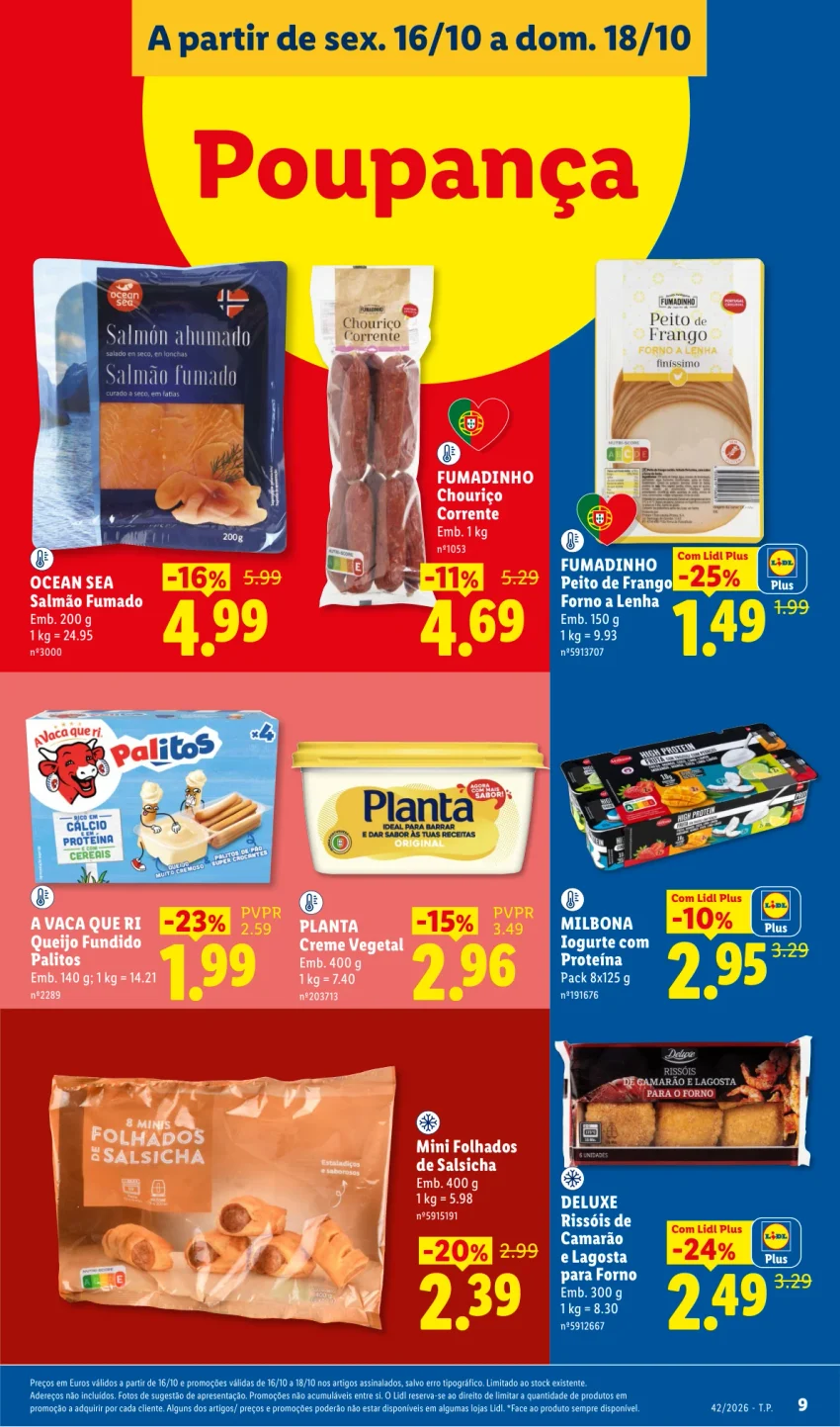 Página 9 do Folheto LiDL Promoções Fim De Semana