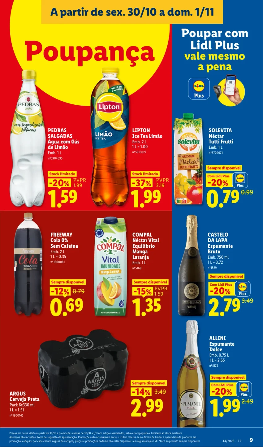 Página 9 do Folheto LiDL Promoções Fim De Semana