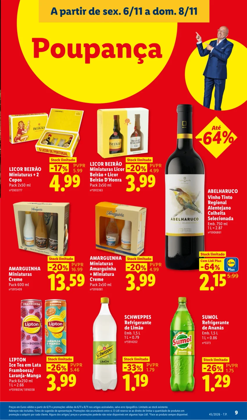 Página 9 do Folheto LiDL Promoções Fim De Semana