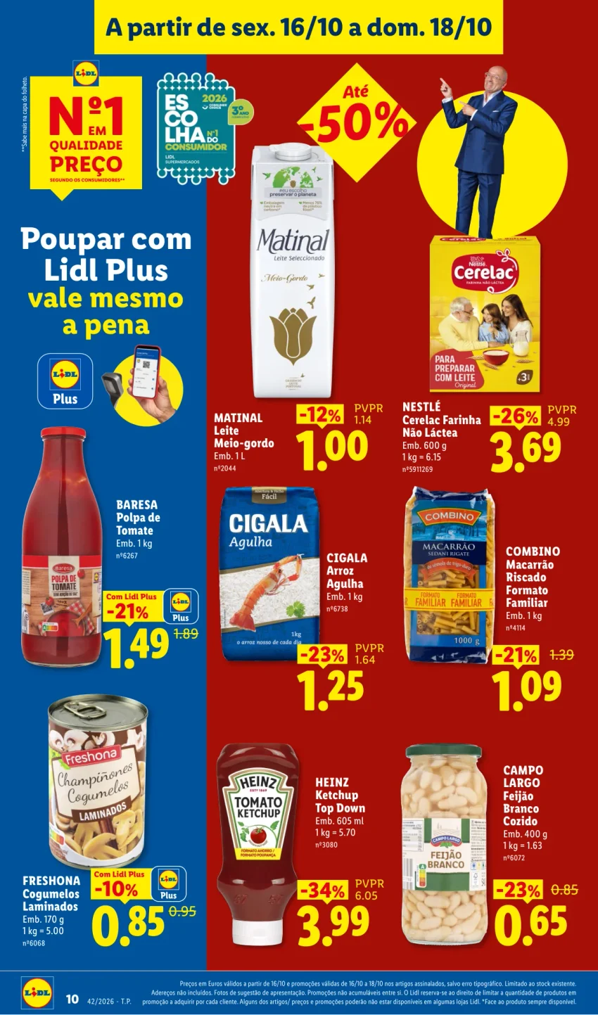 Página 10 do Folheto LiDL Promoções Fim De Semana