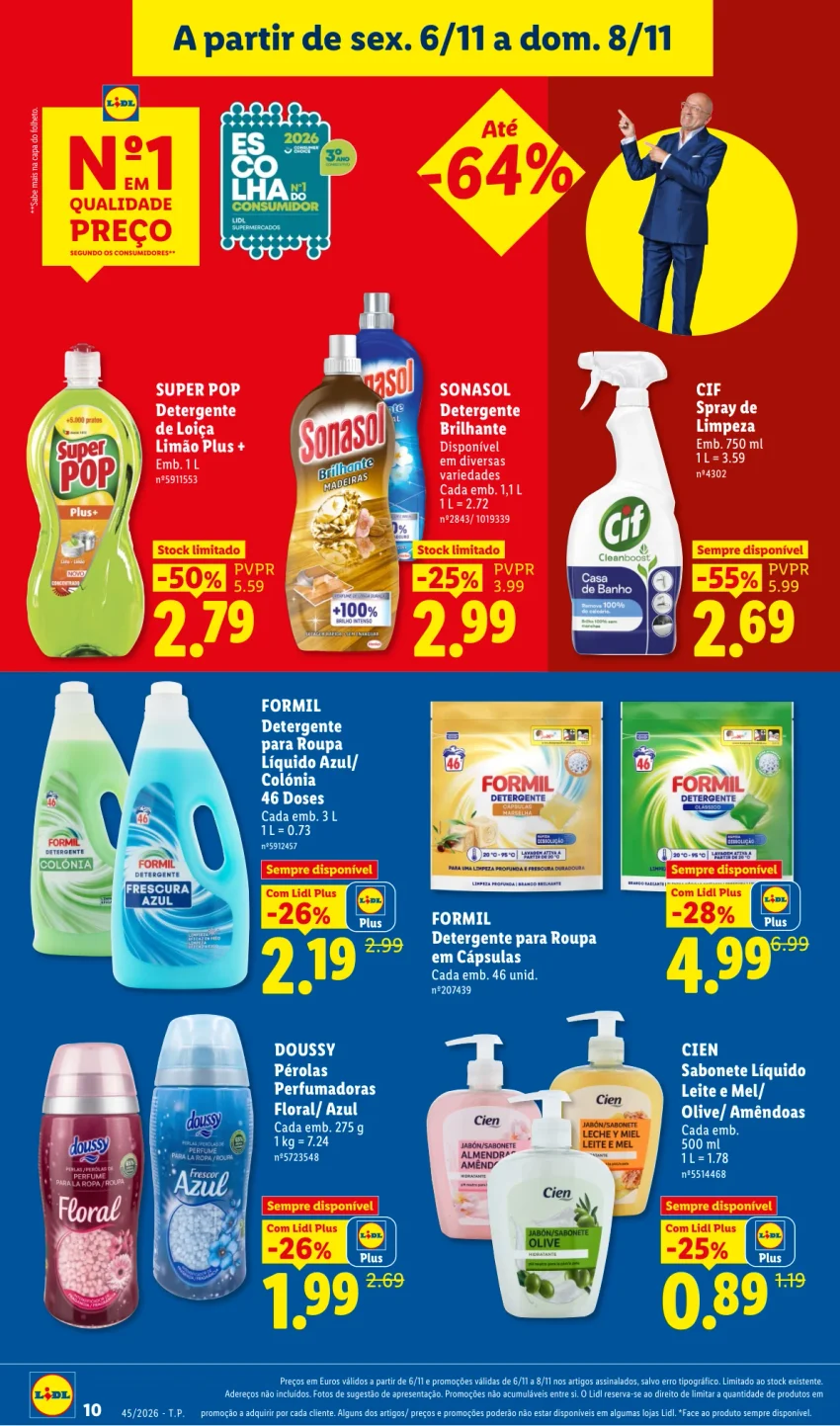 Página 10 do Folheto LiDL Promoções Fim De Semana