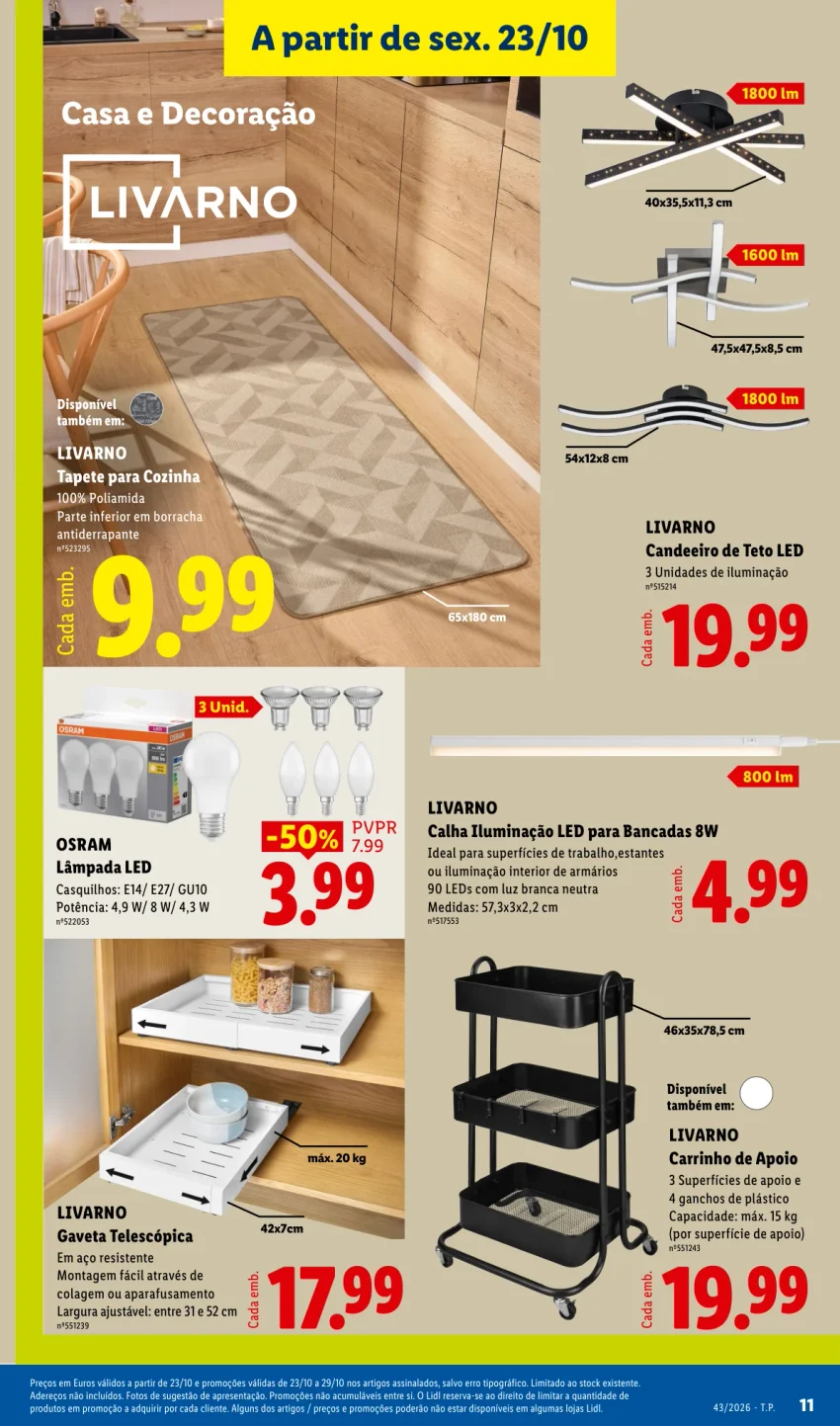 Página 11 do Folheto LiDL Promoções Fim De Semana