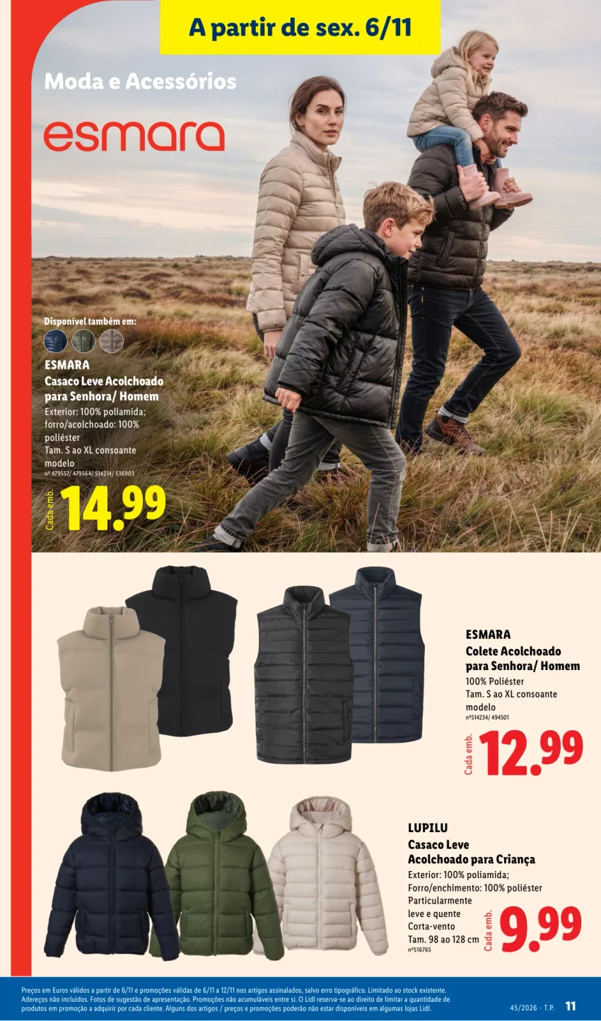 Página 11 do Folheto LiDL Promoções Fim De Semana