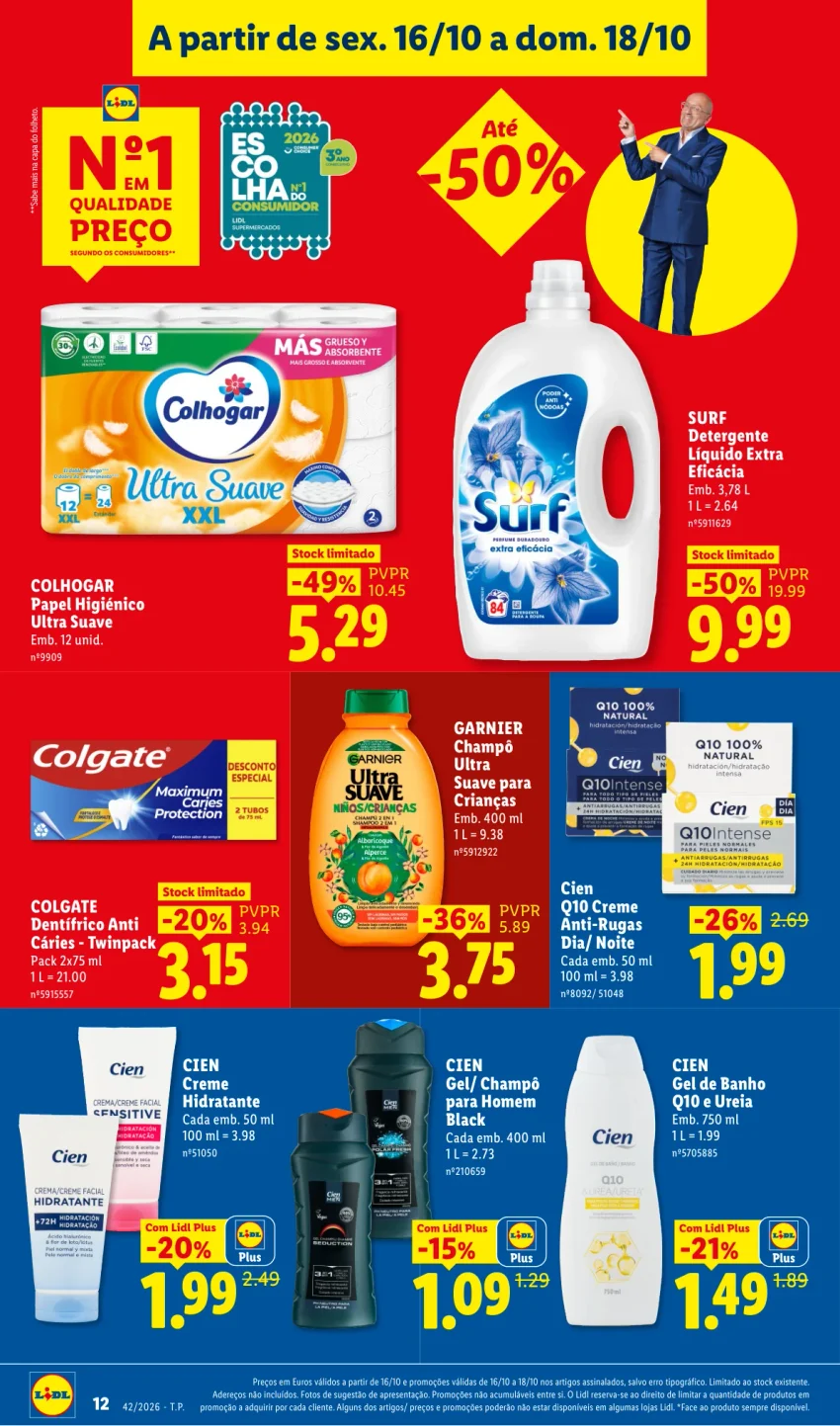 Página 12 do Folheto LiDL Promoções Fim De Semana