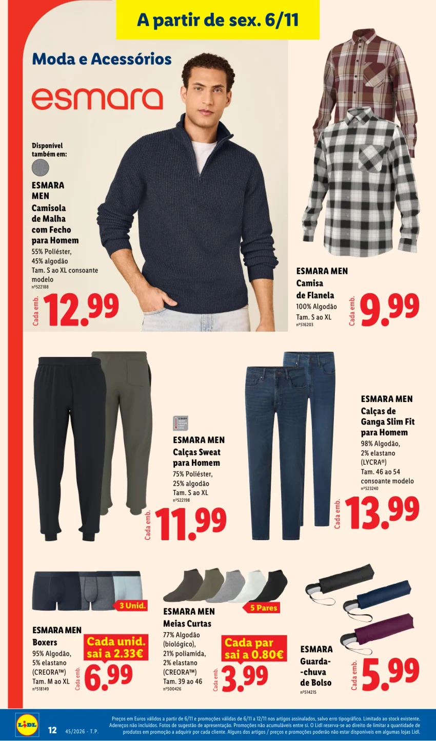 Página 12 do Folheto LiDL Promoções Fim De Semana