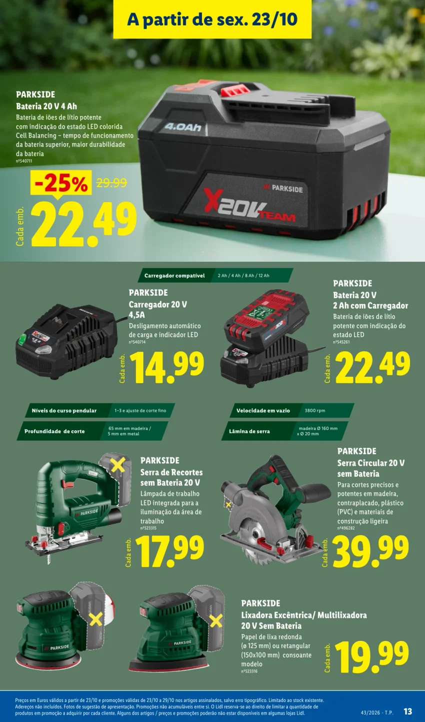Página 13 do Folheto LiDL Promoções Fim De Semana