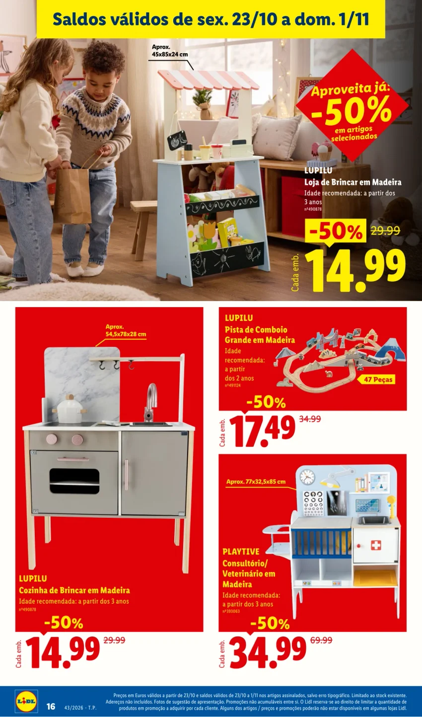 Página 16 do Folheto LiDL Promoções Fim De Semana