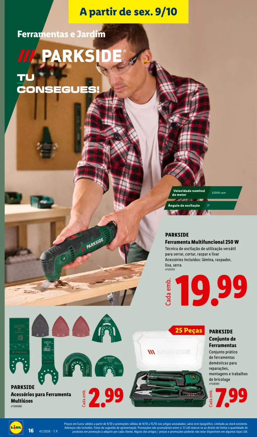 Página 16 do Folheto LiDL Promoções Fim De Semana